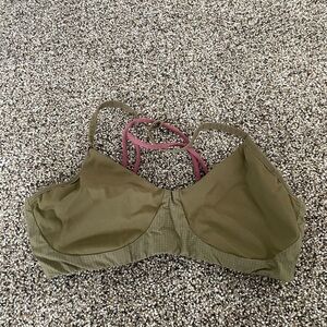 North Face Olive Green Women's Bra